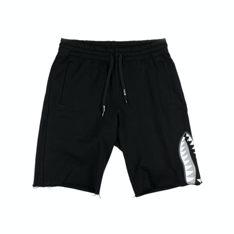 Ethika Raw Edge Shorts Pojke Svarta | XNW749316