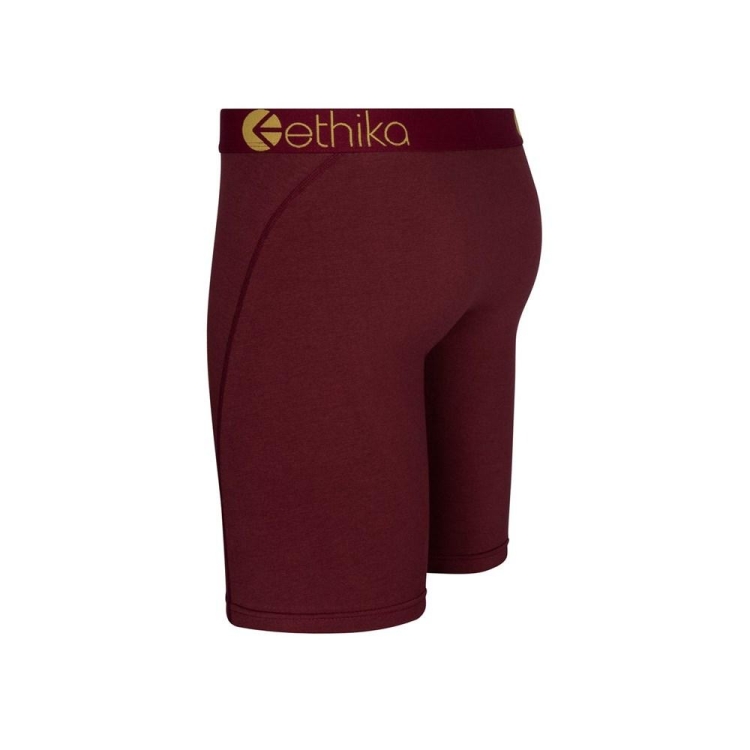 Ethika Righteous Port Staple Underkläder Pojke Vinröda | QVE830495