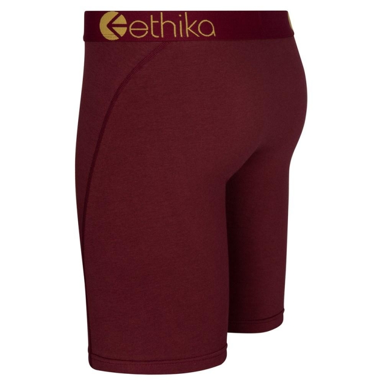 Ethika Righteous Port Staple Underwear Herr Vinröda | CXI085736