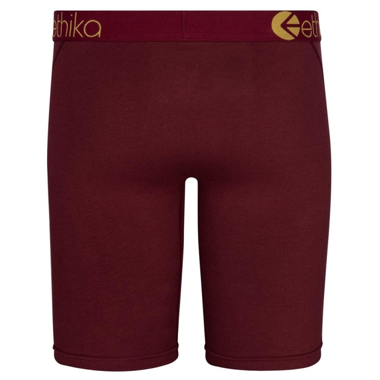 Ethika Righteous Port Staple Underwear Herr Vinröda | CXI085736