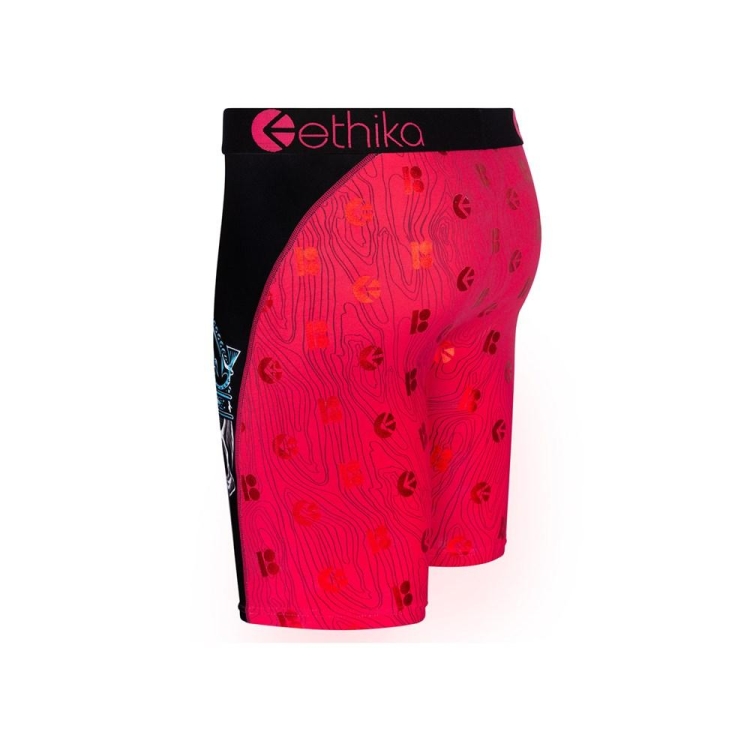 Ethika Skull King Staple Underkläder Pojke Röda | QXI930716