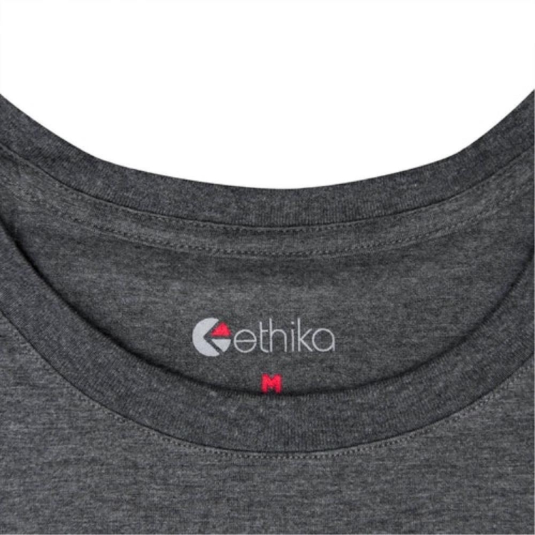 Ethika Slim Modal T-shirt Herr Grå | JEG183052