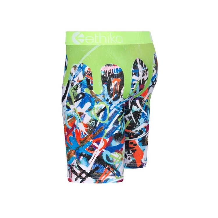 Ethika Slime Staple Underkläder Pojke Gröna | TIY094385