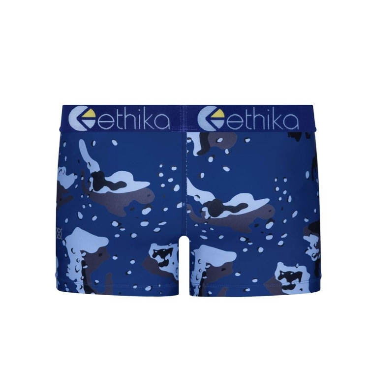 Ethika SubZero Camo Staple Underkläder Tjej Blå | OXH742683