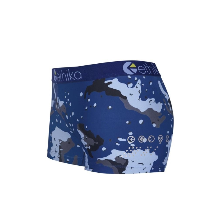 Ethika SubZero Camo Staple Underkläder Tjej Blå | OXH742683