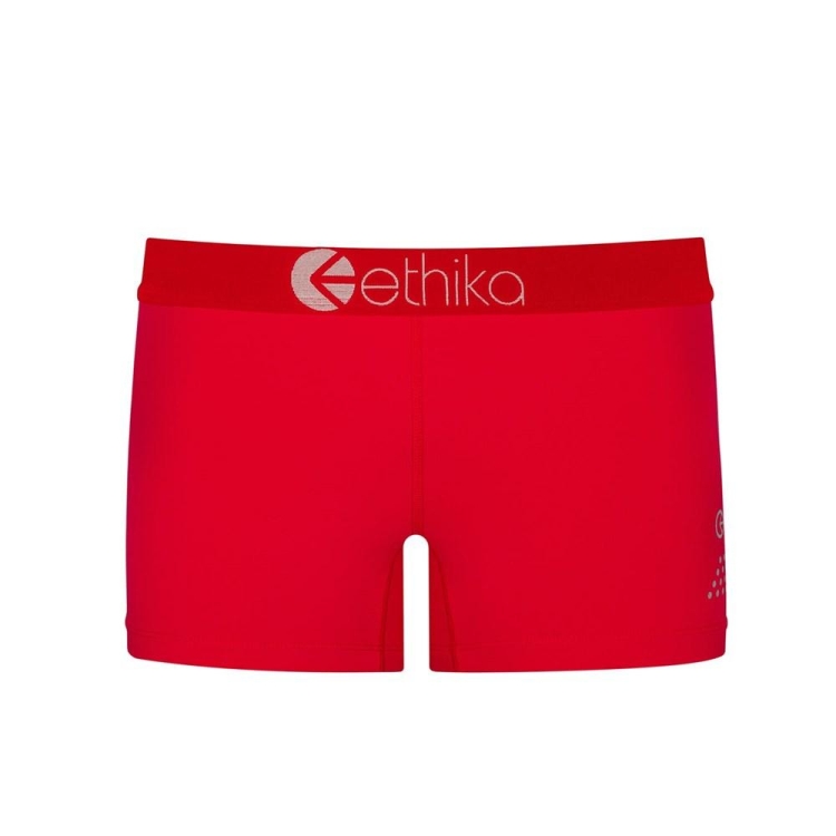 Ethika SubZero Neon Staple Underkläder Tjej Röda | UWL321975