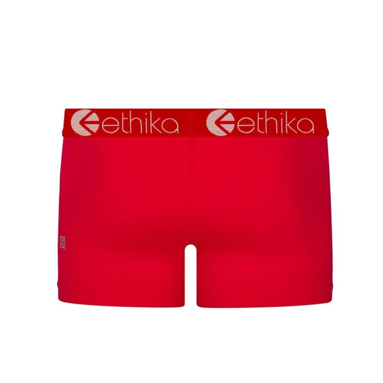 Ethika SubZero Neon Staple Underkläder Tjej Röda | UWL321975