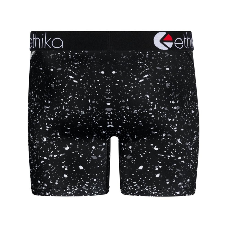 Ethika SubZero Oreo Mid Boxers Herr Svarta | MLZ391580