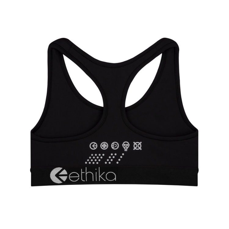 Ethika SubZero Sports BH Tjej Svarta | BKO650241