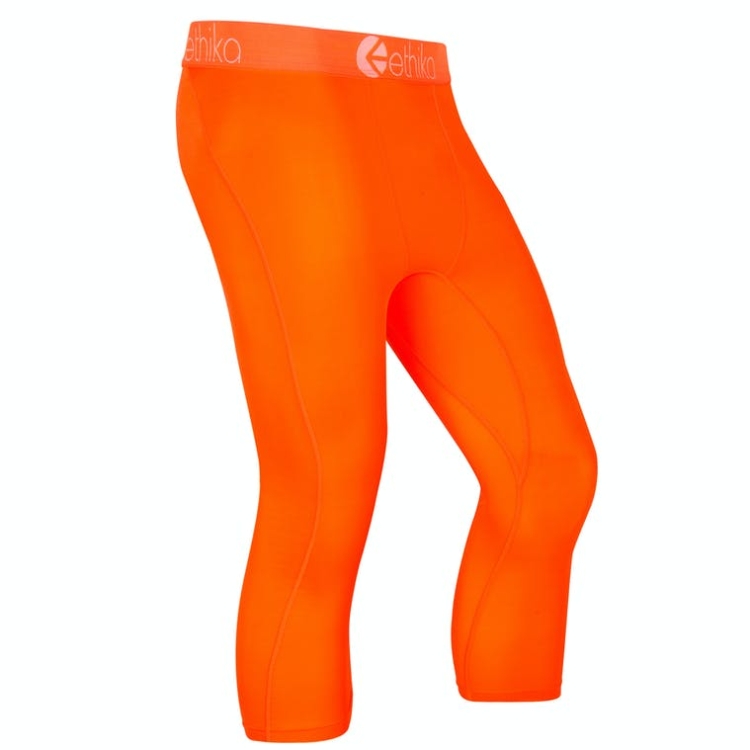 Ethika Subzero 3/4 Strumpbyxor Herr Orange | RDB267413