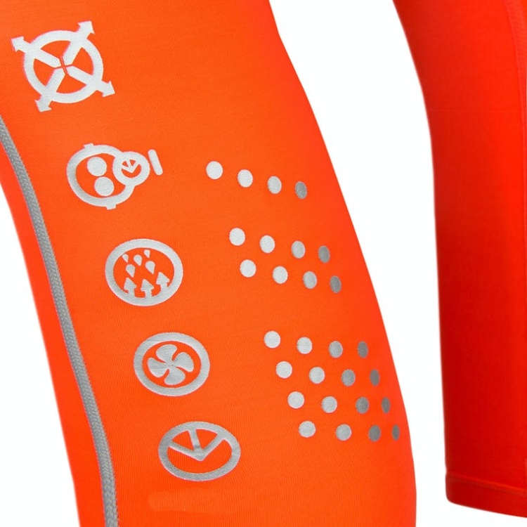 Ethika Subzero 3/4 Strumpbyxor Herr Orange | RDB267413