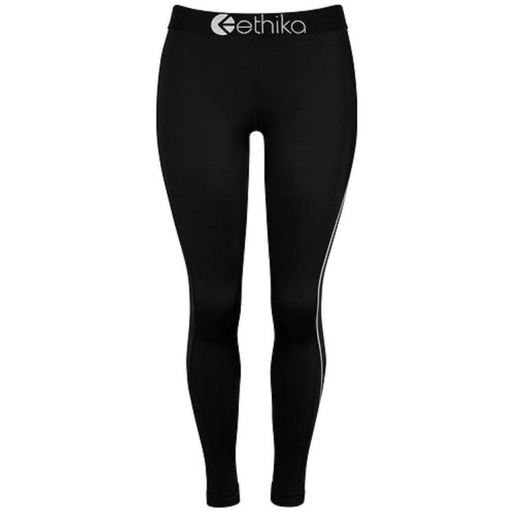 Ethika Subzero Full Strumpbyxor Dam Svarta | PYB387461