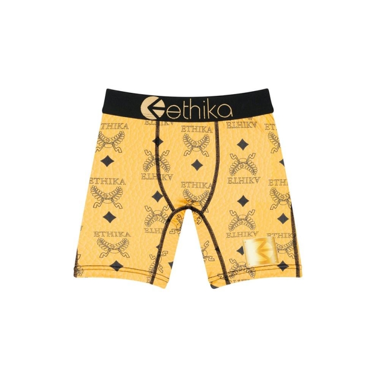 Ethika Sunday Bag Staple Underkläder Pojke Guld | CMJ563489