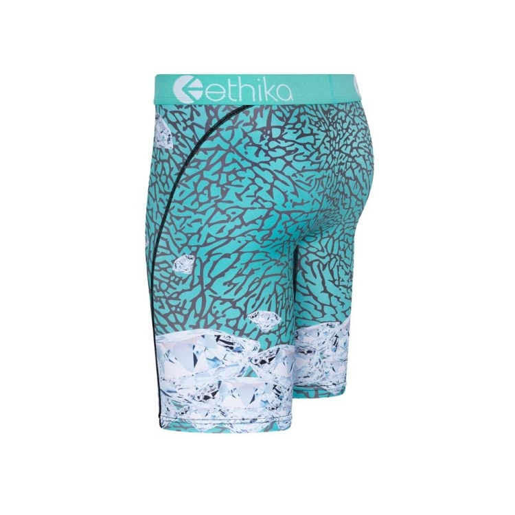 Ethika Tiff Diamond Staple Underkläder Pojke Turkos | CQN904863