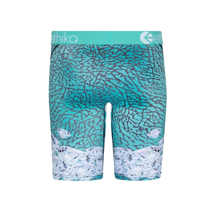 Ethika Tiff Diamond Staple Underkläder Pojke Turkos | CQN904863