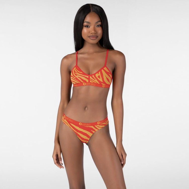 Ethika Tiger Fire String Dam Orange | UFH852349