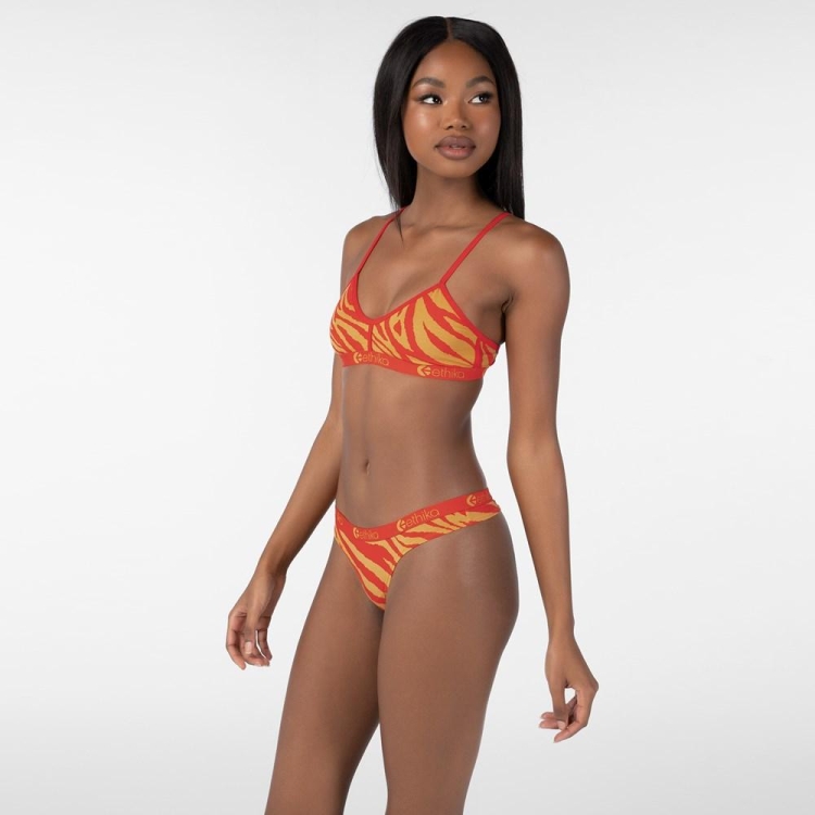 Ethika Tiger Fire String Dam Orange | UFH852349