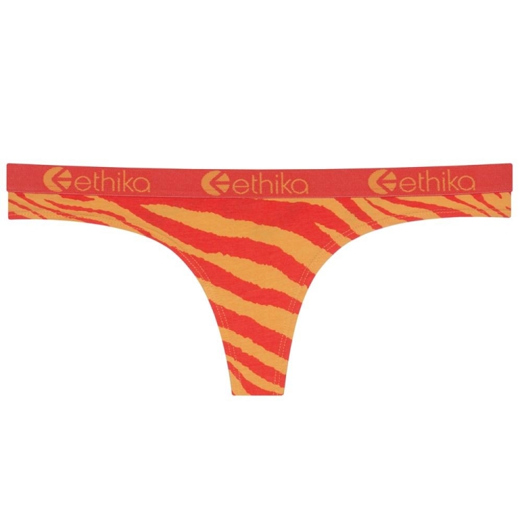 Ethika Tiger Fire String Dam Orange | UFH852349