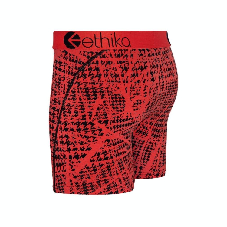 Ethika Traffic Cone Mid Boxers Herr Röda | JBI435817