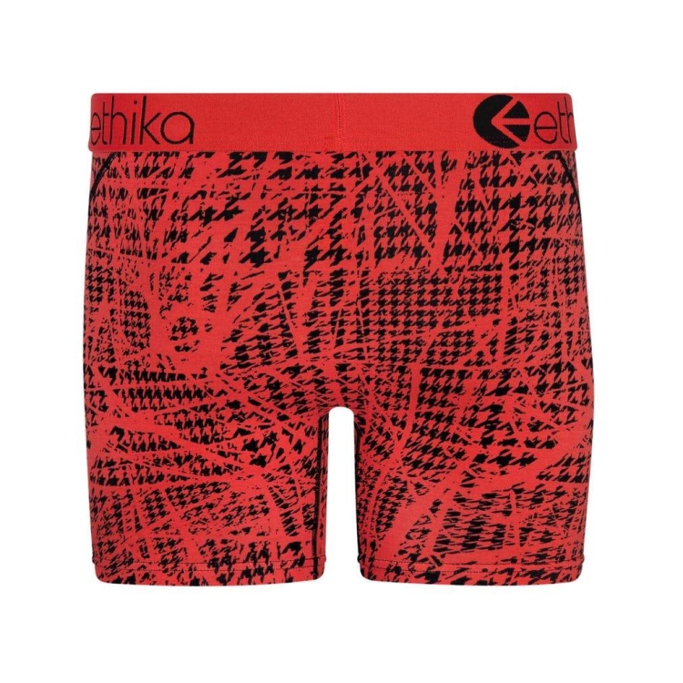 Ethika Traffic Cone Mid Boxers Herr Röda | JBI435817