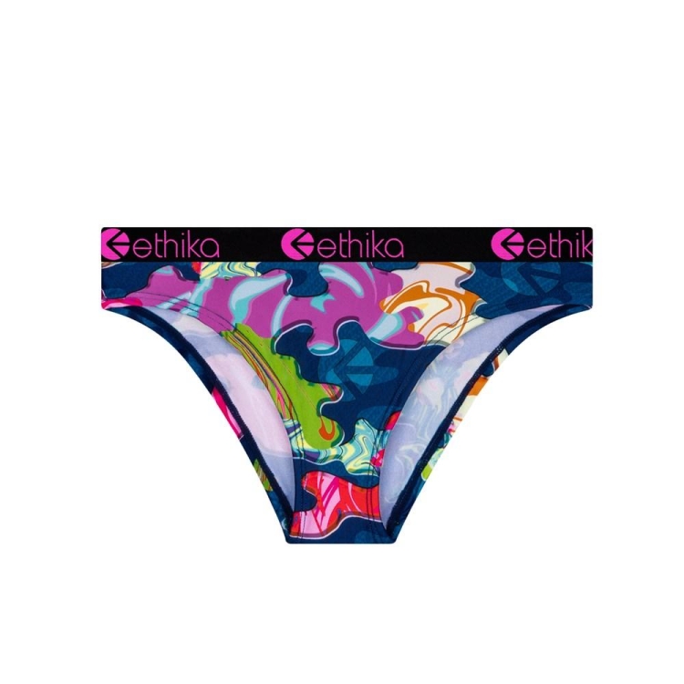 Ethika Trippy Silk Bikini Underkläder Tjej Olika Färger | RAB910675