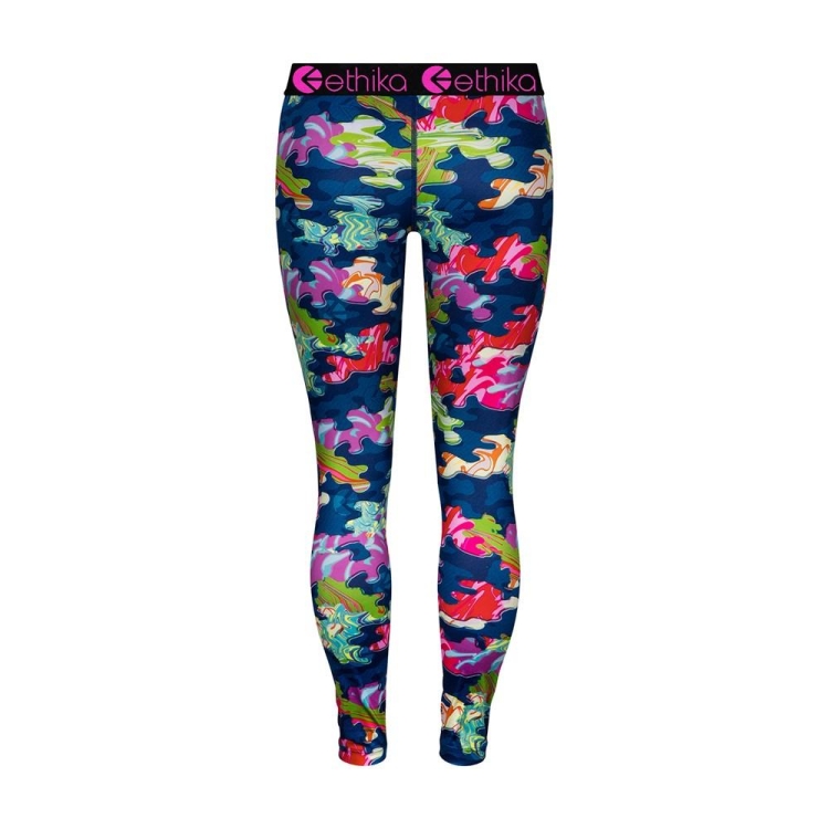 Ethika Trippy Silk Leggings Tjej Olika Färger | MTZ306472