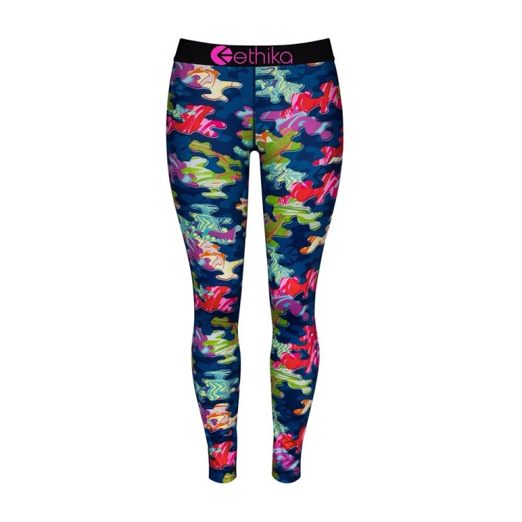 Ethika Trippy Silk Leggings Tjej Olika Färger | MTZ306472