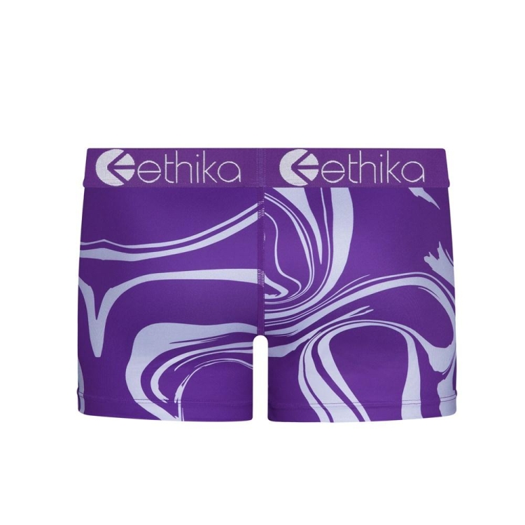 Ethika Wave Staple Underkläder Tjej Lila | KUO283105